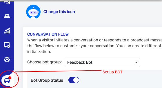 setting up chat bot -Panther