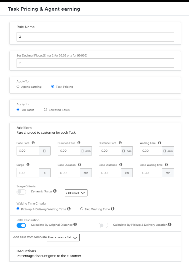 Estimate delivery charge of Yelo order