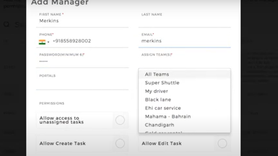 Why Can t My Managers See The Tasks Created On The Dashboard